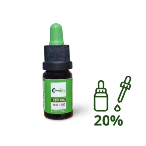 CBD ulje 20% CannaVis 10ml - visokokvalitetno ekološko CBD ulje s otoka Visa, 20% čistog CBD-a
