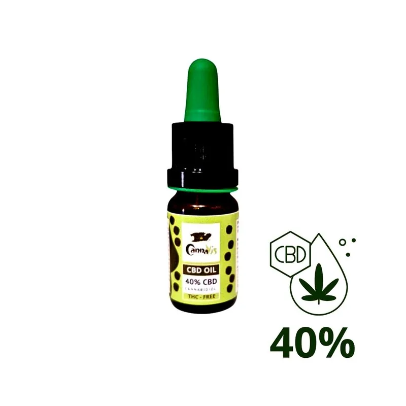 nnaVis CBD ulje 40 posto - najjače organsko CBD ulje 10ml